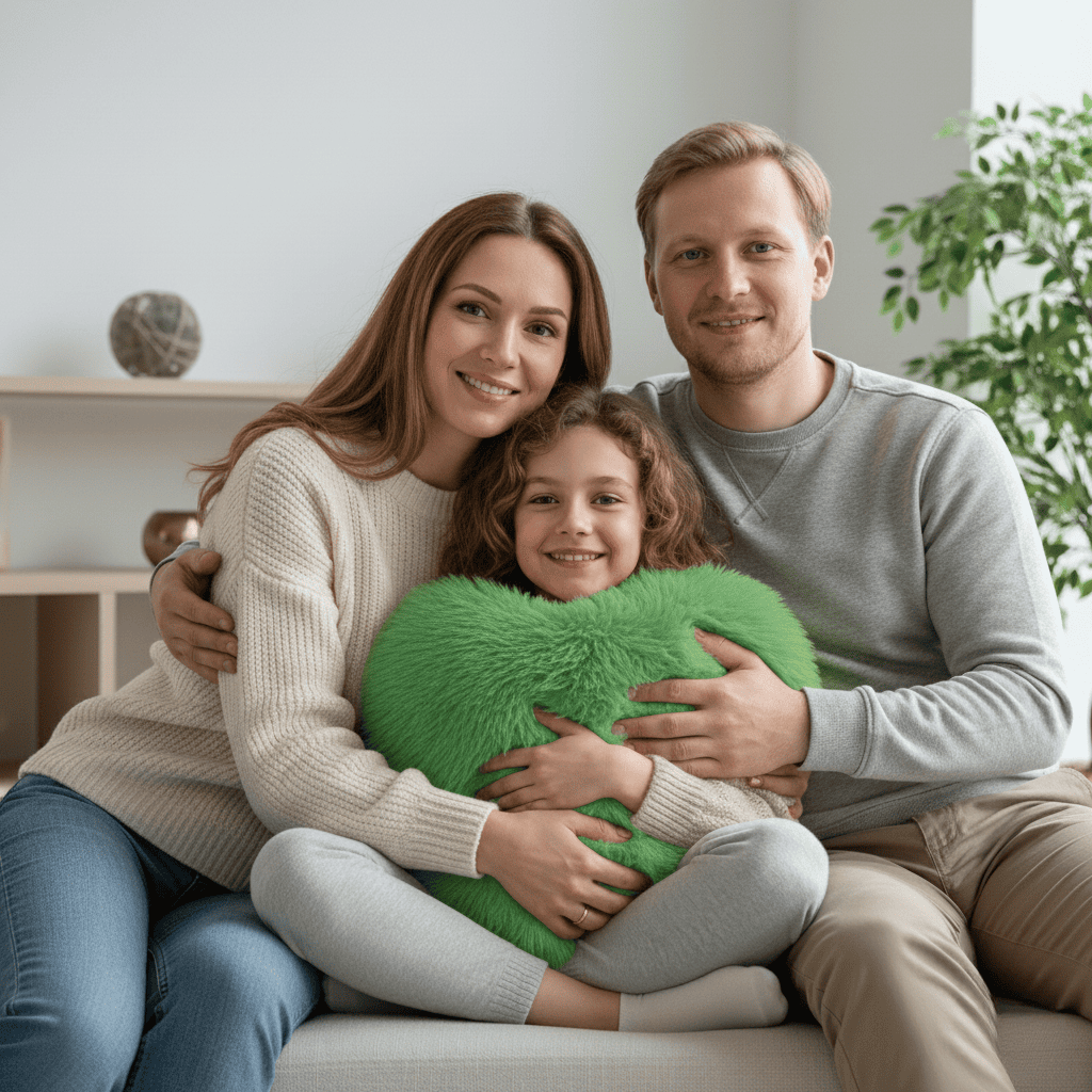 Hjerteformet Dekorasjonspute – Mjuk och Snygg för Varje Hem