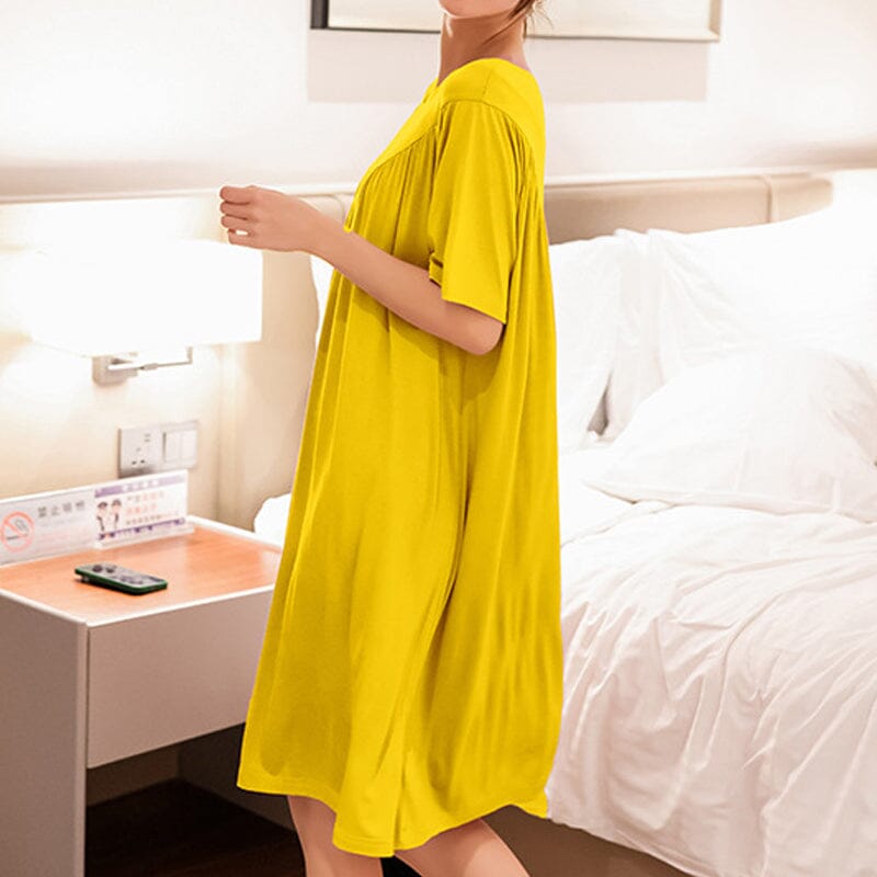 Mjuk Lös Nattklänning – Superkomfortabel Pyjamas
