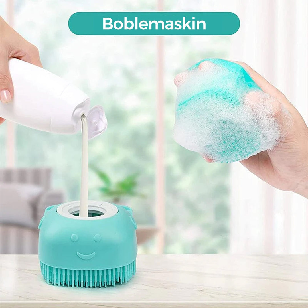 Mjuk Silikonbörste för Bekväm Hårvask