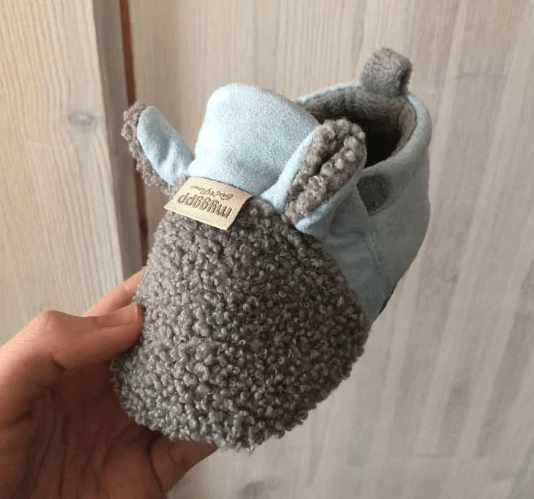Mjuka Babysko med Lammedesign för Småbarns Första Steg
