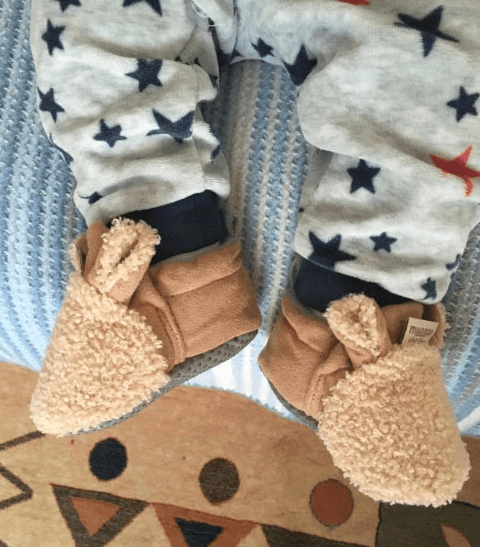 Mjuka Babysko med Lammedesign för Småbarns Första Steg