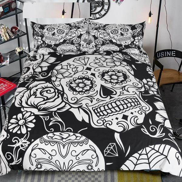 Unisex Skull Sengetöy – Unik Komfort för Sovetid