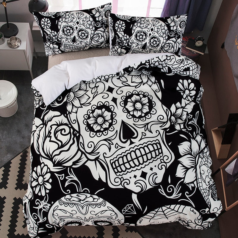 Unisex Skull Sengetöy – Unik Komfort för Sovetid
