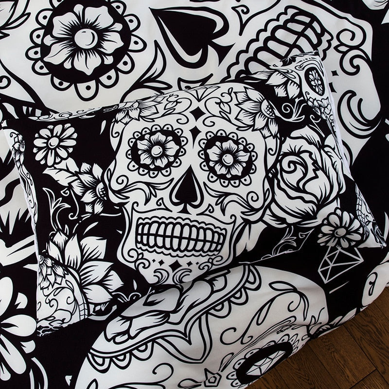Unisex Skull Sengetöy – Unik Komfort för Sovetid