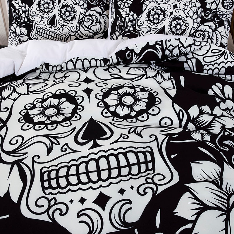 Unisex Skull Sengetöy – Unik Komfort för Sovetid