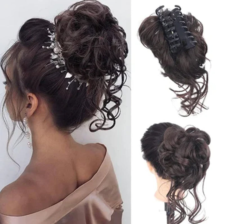 Volumskaper Hestehalebolle - Naturlig Look Hår Tilbehör