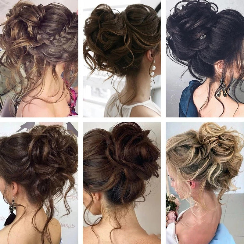 Volumskaper Hestehalebolle - Naturlig Look Hår Tilbehör