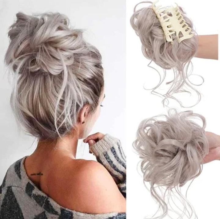 Volumskaper Hestehalebolle - Naturlig Look Hår Tilbehör