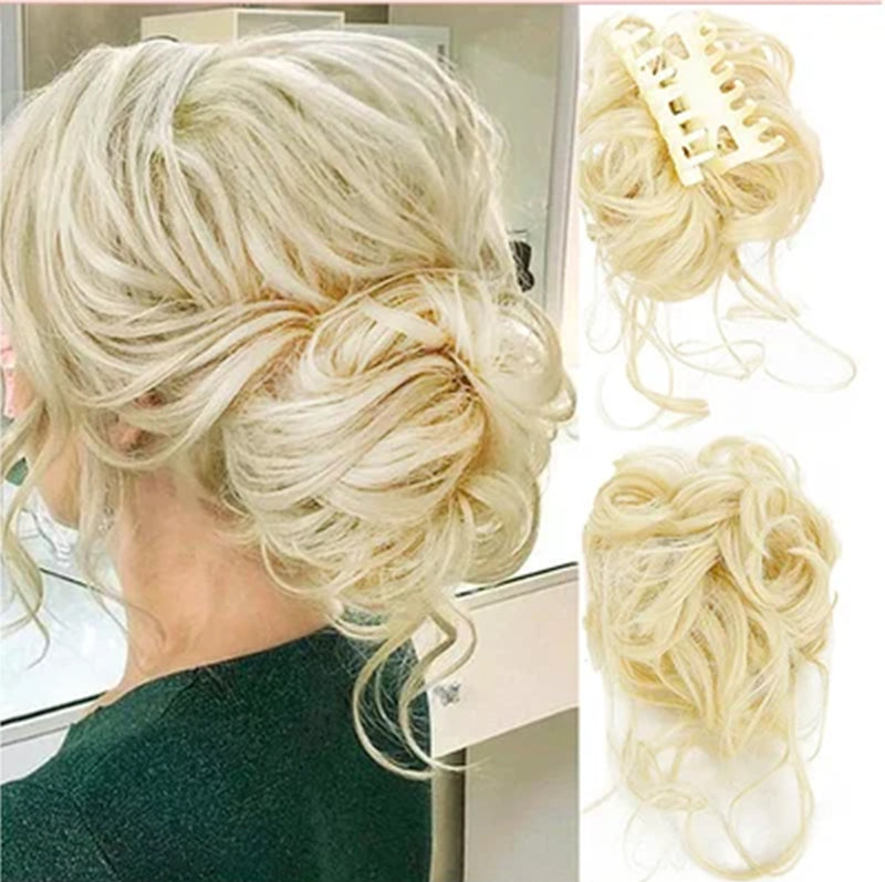 Volumskaper Hestehalebolle - Naturlig Look Hår Tilbehör