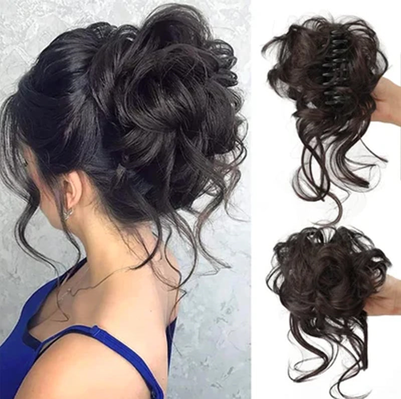 Volumskaper Hestehalebolle - Naturlig Look Hår Tilbehör