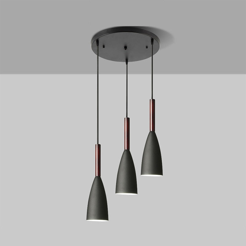 Nordisk Modern Pendellampa – Justerbar med E27 Fatning