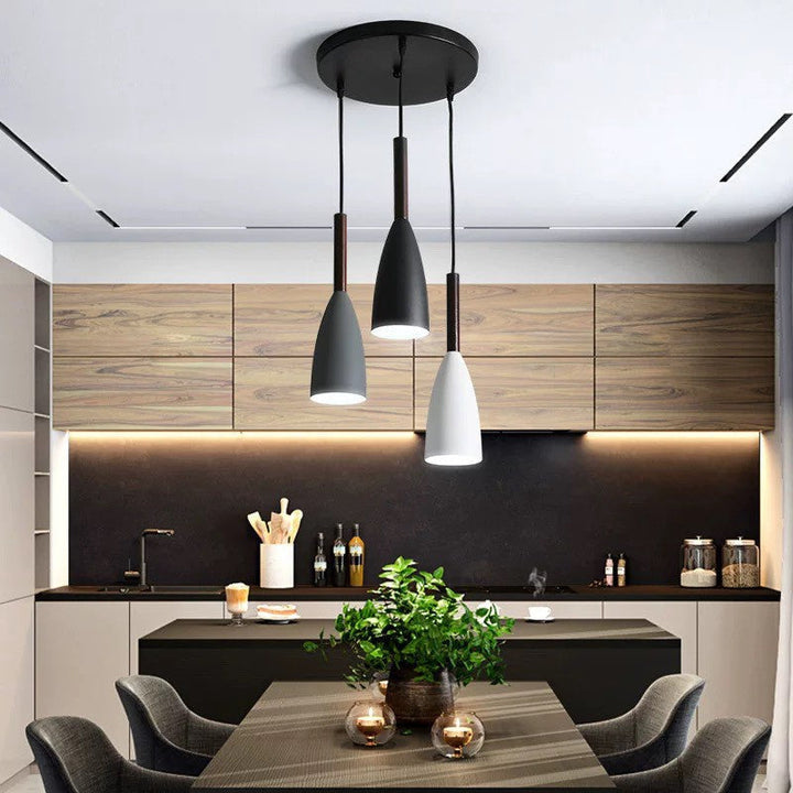 Nordisk Modern Pendellampa – Justerbar med E27 Fatning