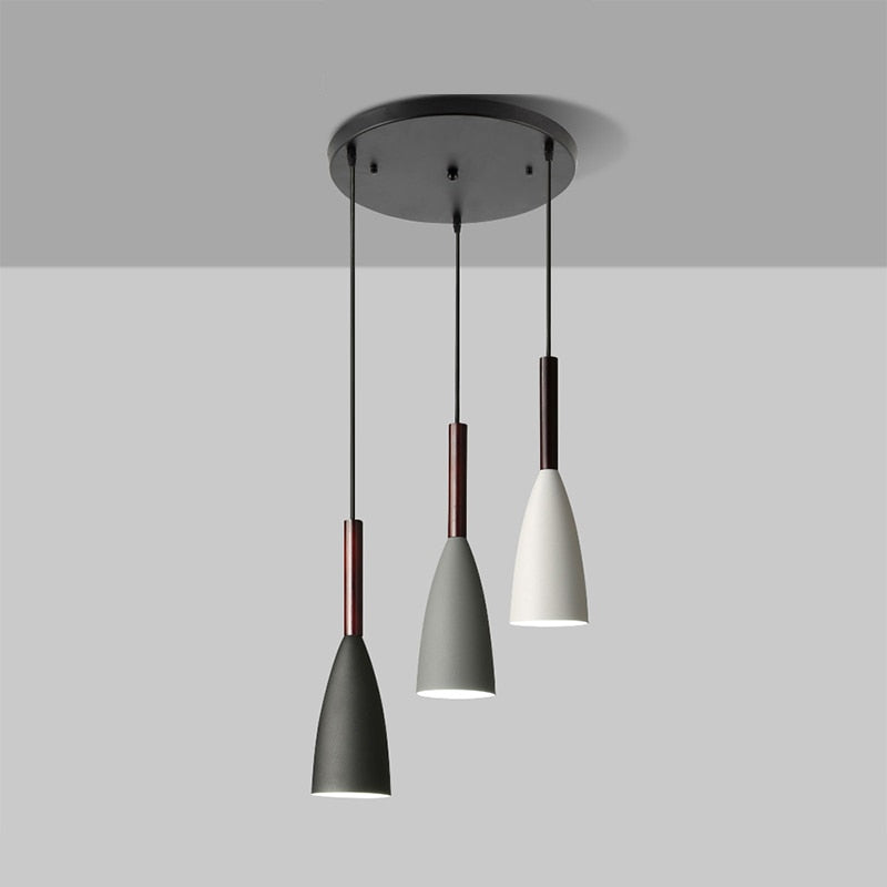 Nordisk Modern Pendellampa – Justerbar med E27 Fatning