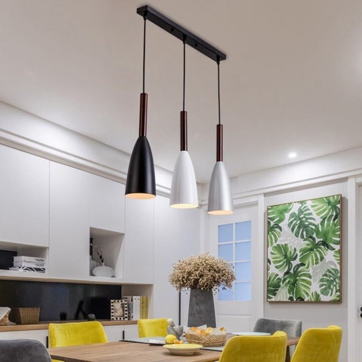 Nordisk Modern Pendellampa – Justerbar med E27 Fatning