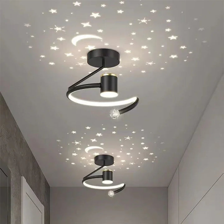 Norvo LED Taklampa - Stjernehimmel Design - Barnerom och Vardagsrum