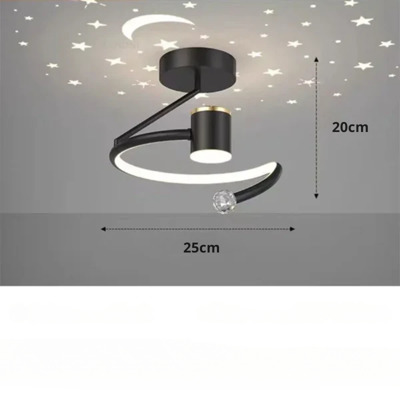 Norvo LED Taklampa - Stjernehimmel Design - Barnerom och Vardagsrum