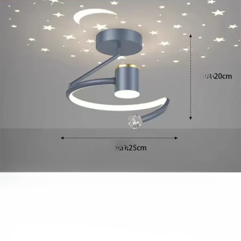 Norvo LED Taklampa - Stjernehimmel Design - Barnerom och Vardagsrum