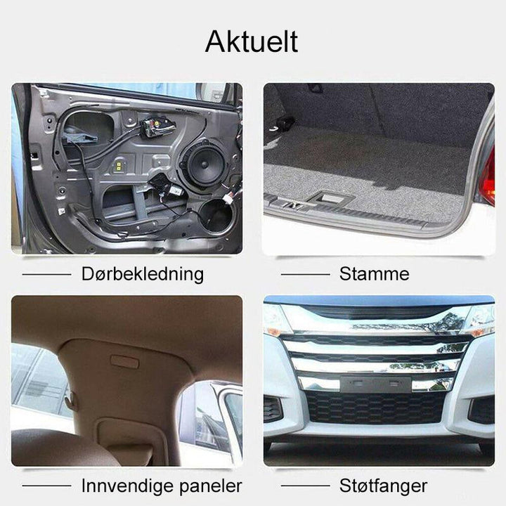 Bilfeste Klippsett | Nylon och Metall | Solid Passform