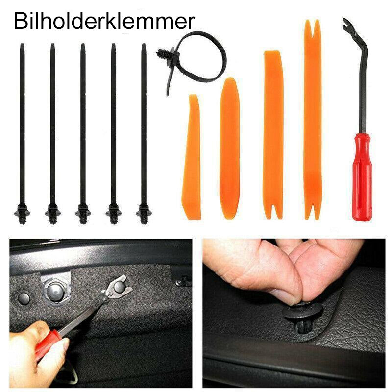 Bilfeste Klippsett | Nylon och Metall | Solid Passform