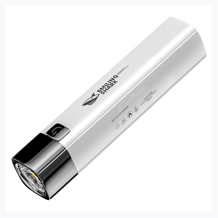 Uppladdningsbar Utomhus Lommelykt - Lyssterk och Bärbar Powerbank