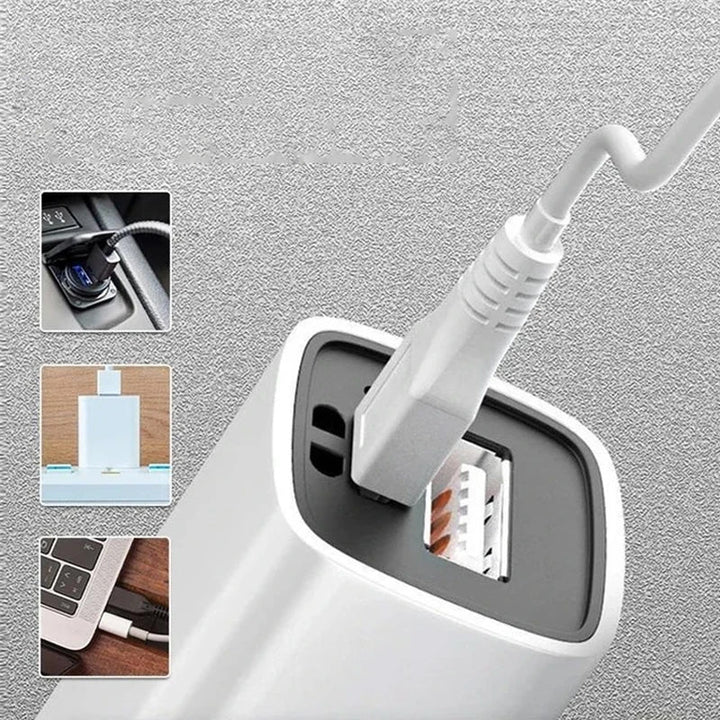Uppladdningsbar Utomhus Lommelykt - Lyssterk och Bärbar Powerbank