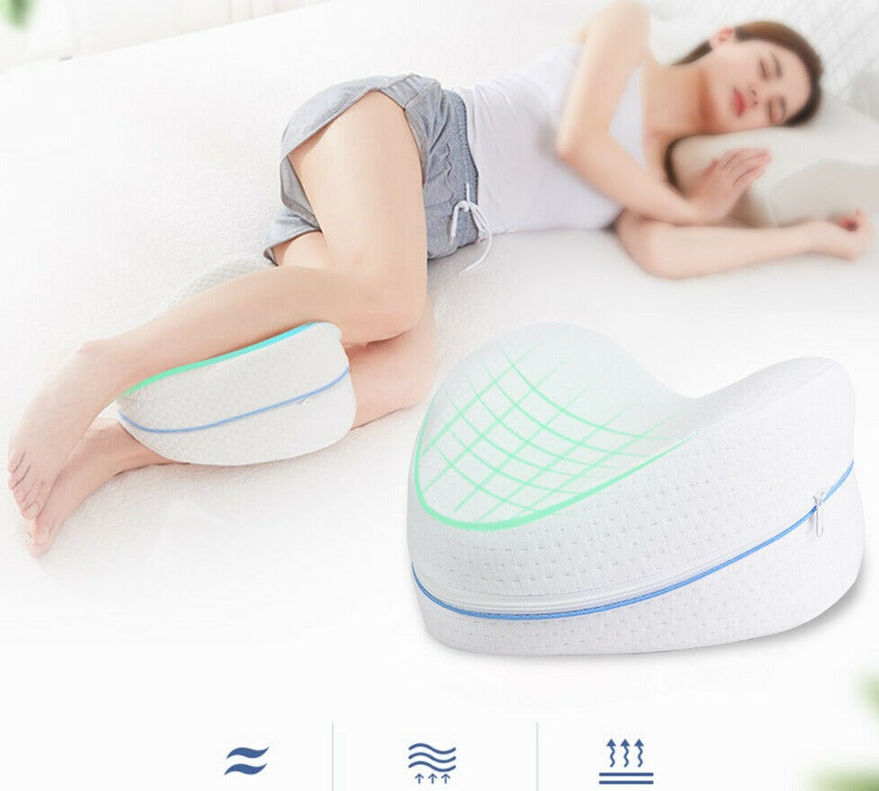 Unisex Ortopedisk Knebenspute för Bekväm Sövn