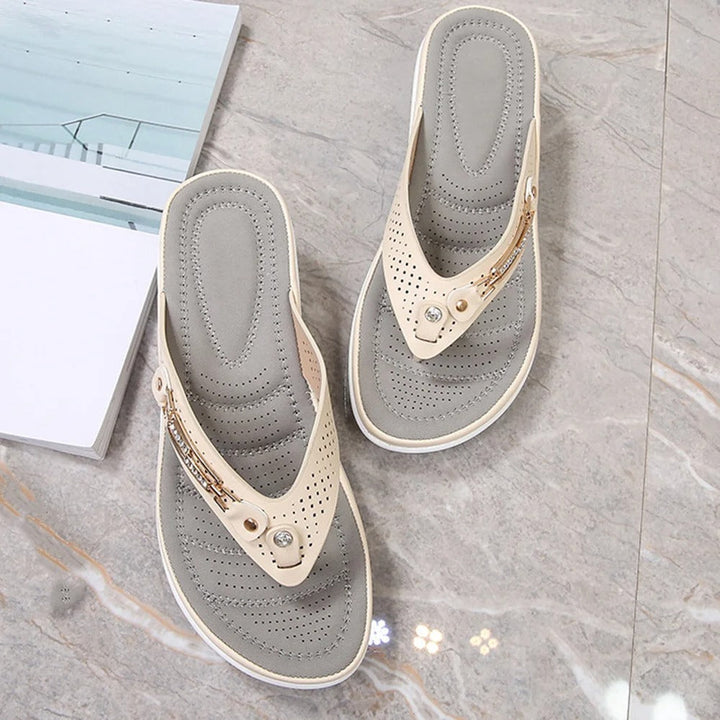 Ortopediska Flipflopsandaler för Kvinnor – Komfort för Hela Dagen