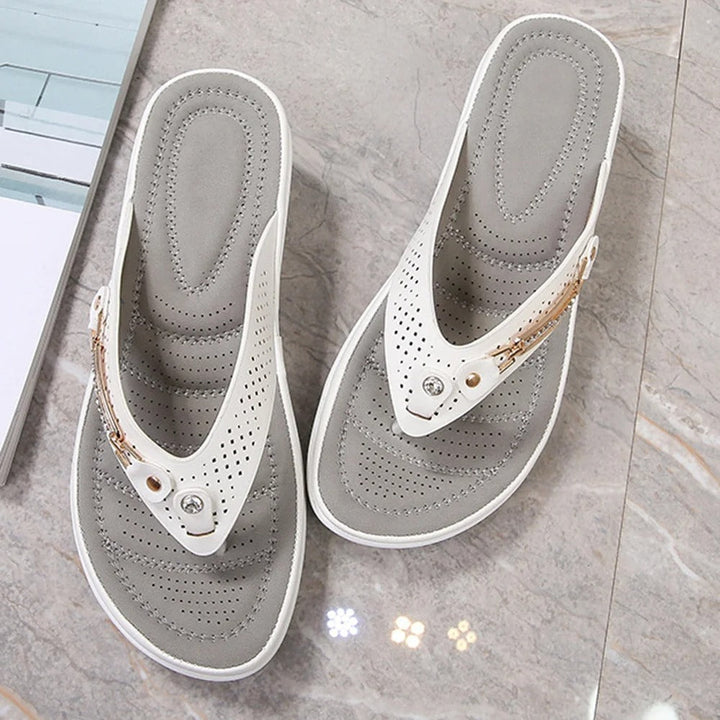 Ortopediska Flipflopsandaler för Kvinnor – Komfort för Hela Dagen