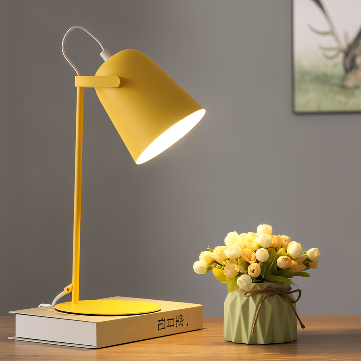 Pastell Macaron Skrivebordslampe – Justerbar Belysning