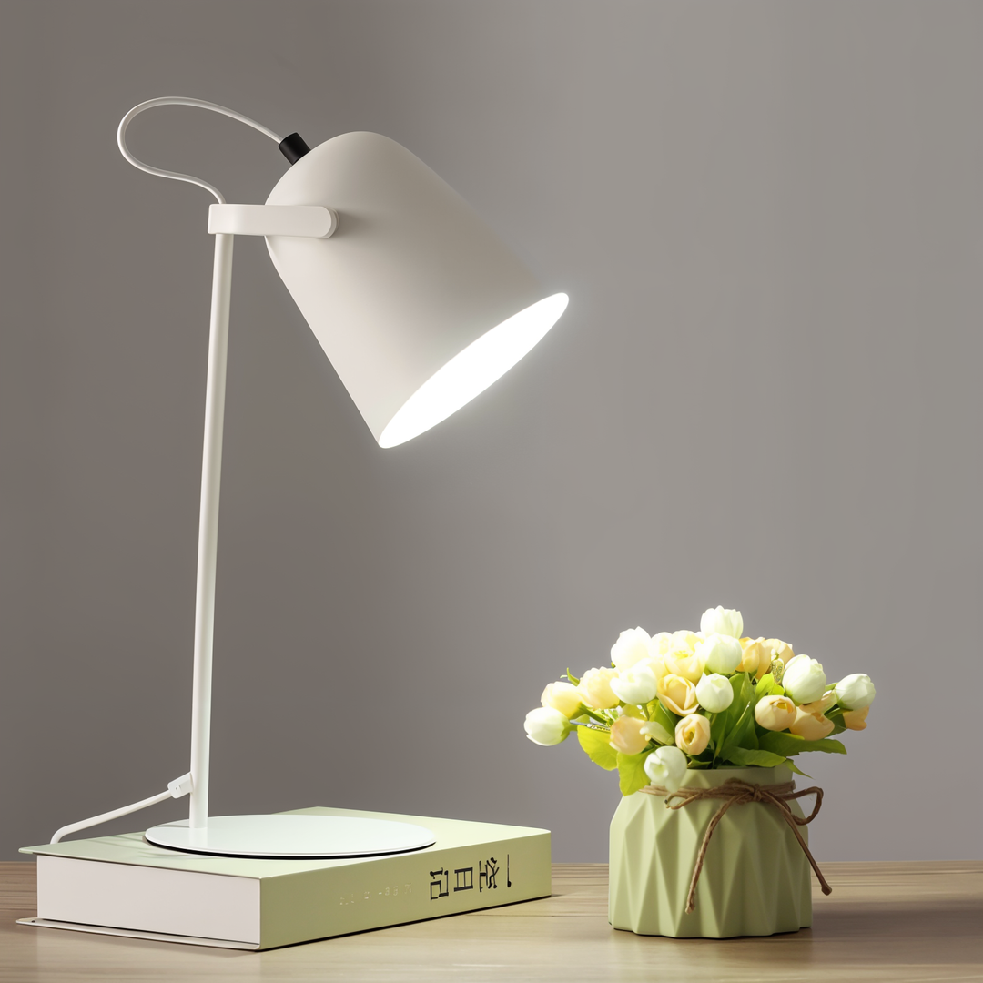Pastell Macaron Skrivebordslampe – Justerbar Belysning