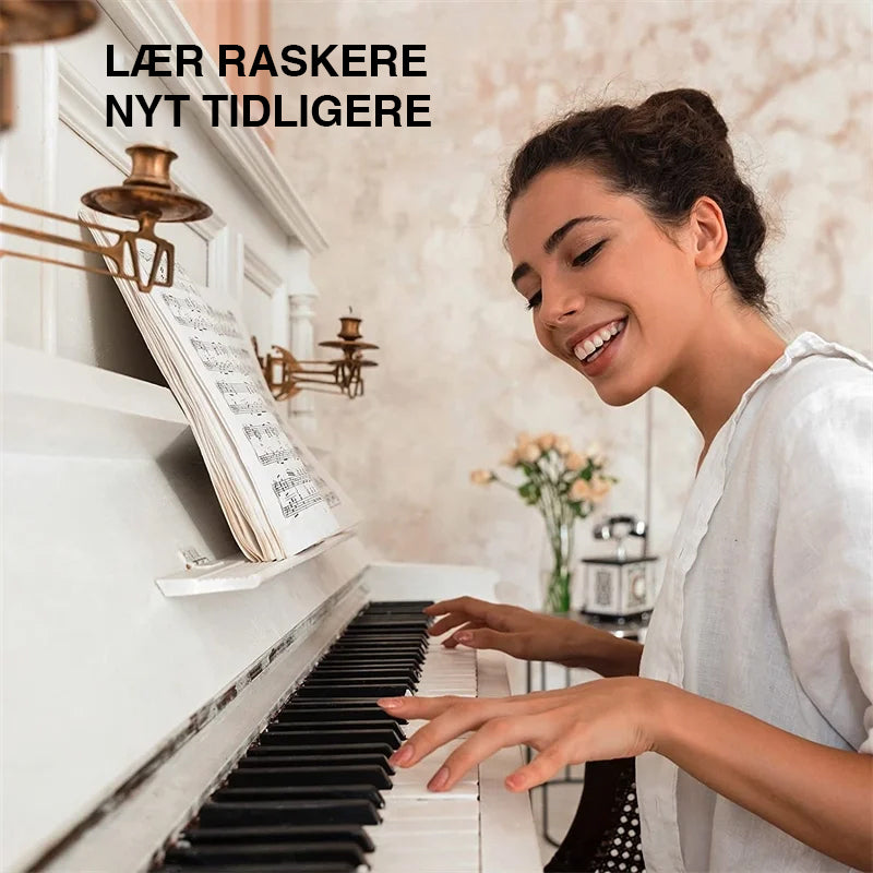 Avtakbare klaviaturnoter - Enkel Läring | Silikon Noteskilt