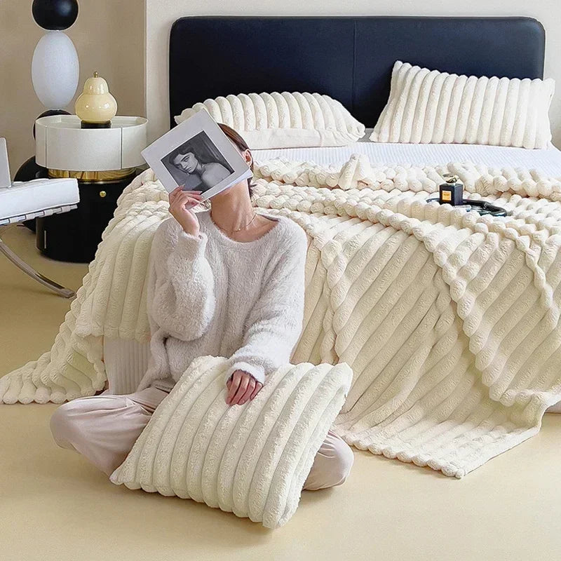 Plush Matta för Mysiga Kvällar