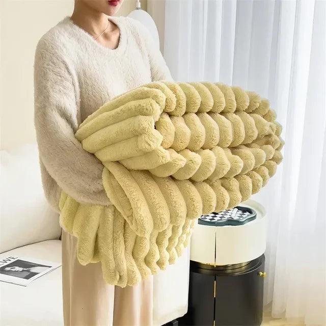 Plush Matta för Mysiga Kvällar