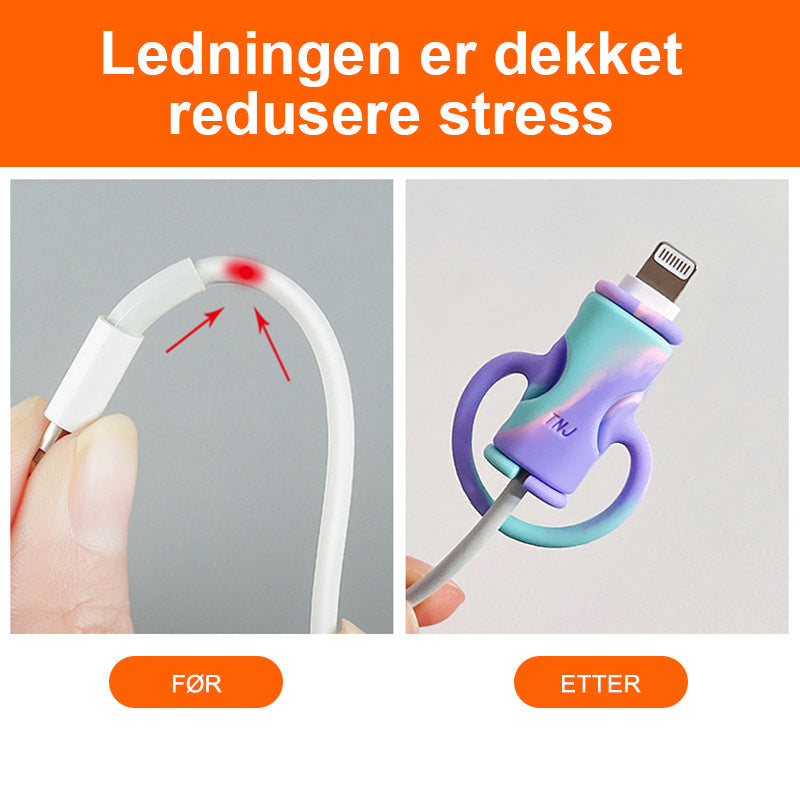 2 i 1 Datakabelbeskytter - Praktisk och Säker Kabelbeskyttelse