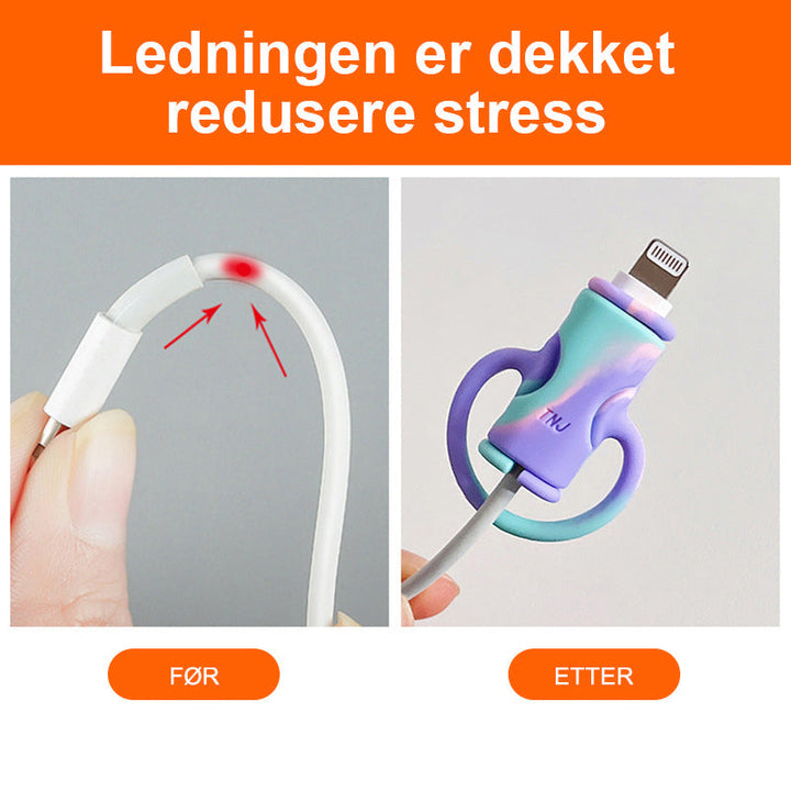 2 i 1 Datakabelbeskytter - Praktisk och Säker Kabelbeskyttelse