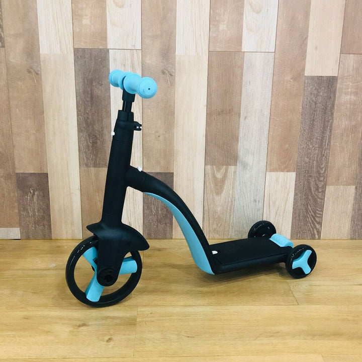 3-i-1 Barnescooter: Balans-, Trehjulssykkel &amp; Sparkesykkel