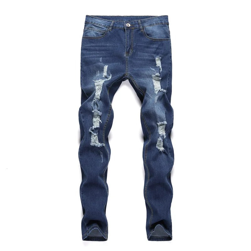 Jeans för män – Råde Skinny Fit med Rifter