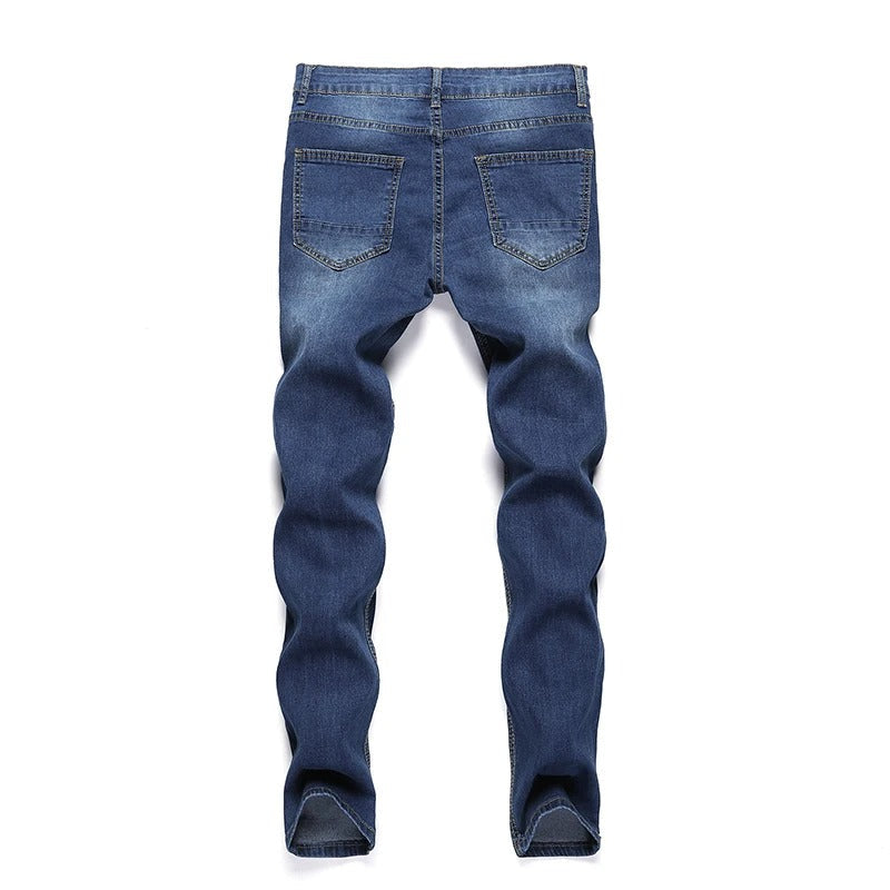 Jeans för män – Råde Skinny Fit med Rifter