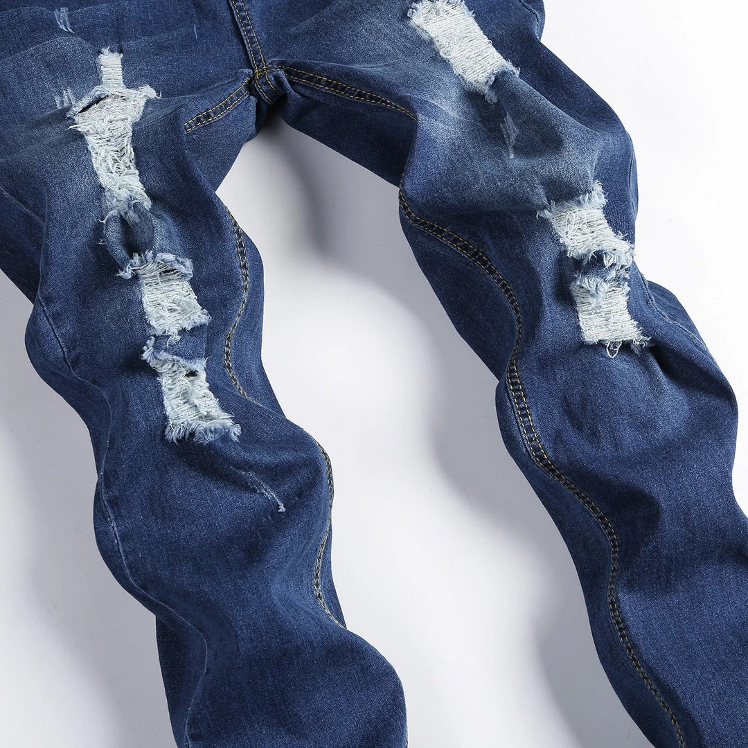 Jeans för män – Råde Skinny Fit med Rifter