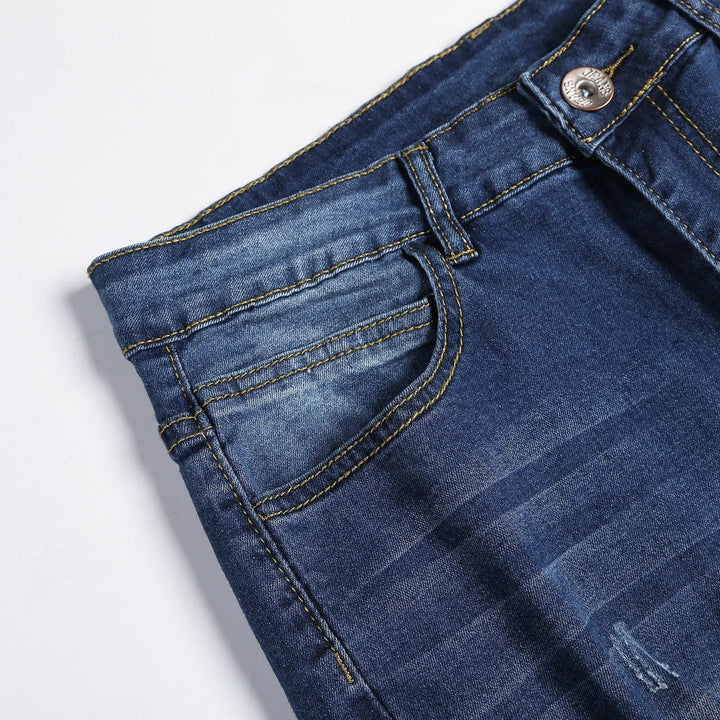 Jeans för män – Råde Skinny Fit med Rifter