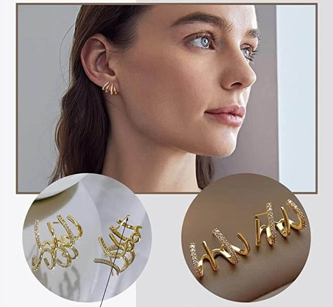 Öredobber med fyra klör för kvinnor