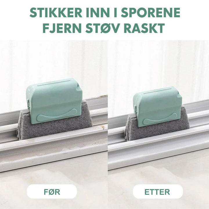 Rengöringsbörste för Dör- och Vindusspor - Bekvämt Grepp