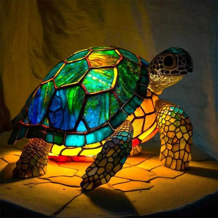 3D Dyrebordlampe i Retro Stil – Unik Belysning för Hemmet