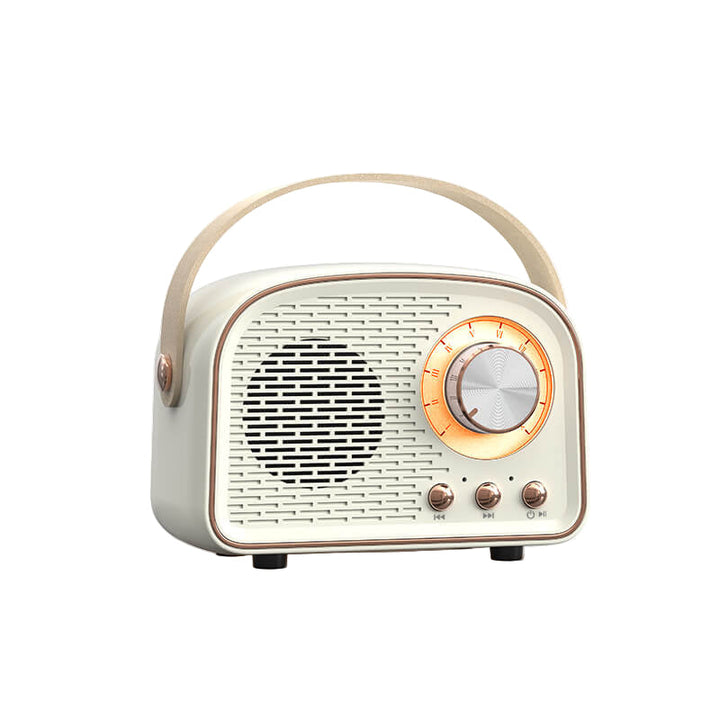 Retro Bluetooth Högttaler med Vintage Design