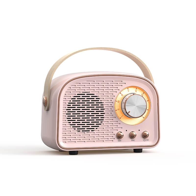 Retro Bluetooth Högttaler med Vintage Design