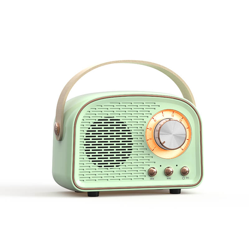 Retro Bluetooth Högttaler med Vintage Design