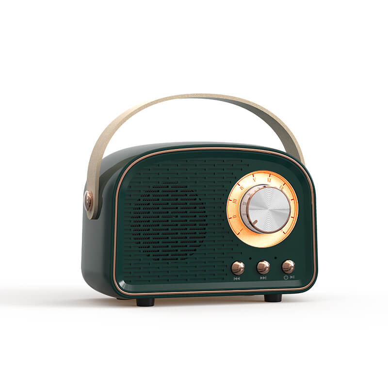 Retro Bluetooth Högttaler med Vintage Design