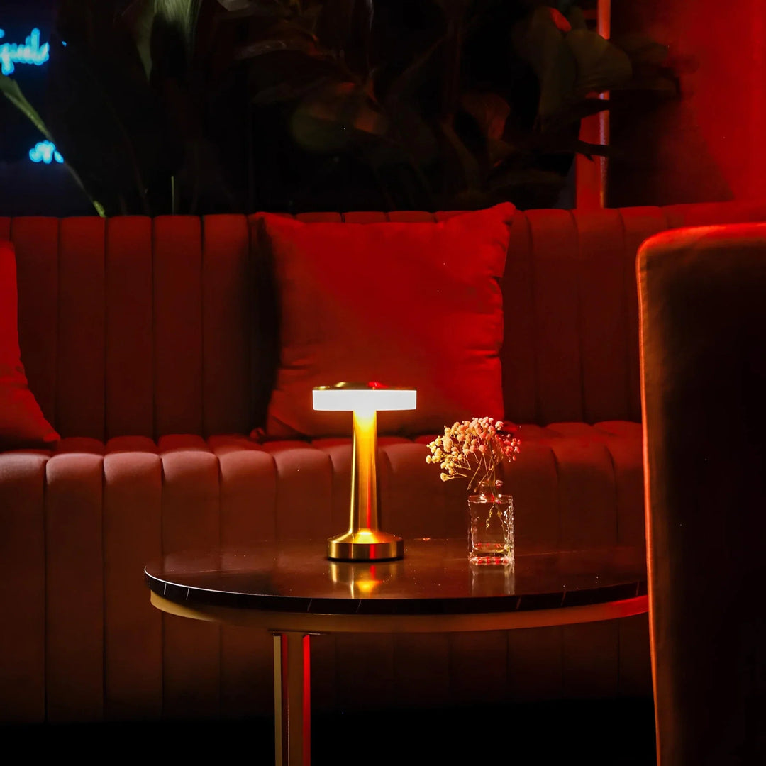 Retro Bordslampa Trådlös - Uppladdningsbar Lampa till Sovrum och Vardagsrum