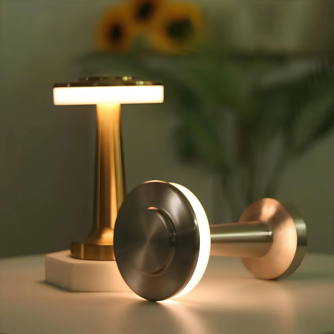 Retro Bordslampa Trådlös - Uppladdningsbar Lampa till Sovrum och Vardagsrum