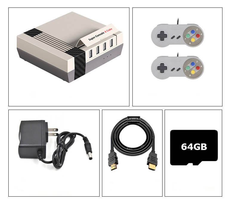 Retro Gaming Konsoll med 50 000+ Spill - Gjenopplev Barndomsminner